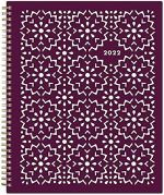 Blue Sky 2022 Weekly & Monthly Planner, 8.5" x 11", Flexible Cover, Wirebound, Gili (117889-22)